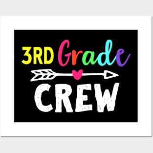 Third Grade Squad Teacher Shirt 3rd Team for Back To School Posters and Art